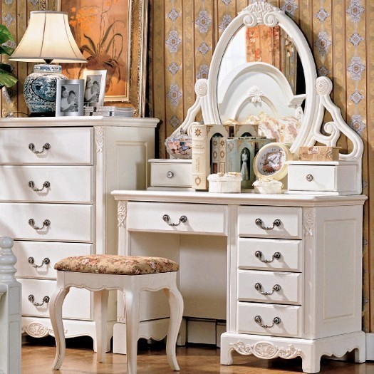 梳妆台白色的变黄了怎么办,烤漆梳妆台掉了怎么修补