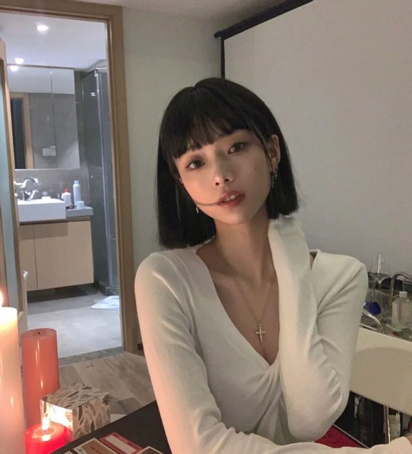 短发造型也能很可爱,短发依旧可以迷人又可爱