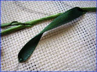 郁金香刺绣教程,简单的绣花教程郁金香