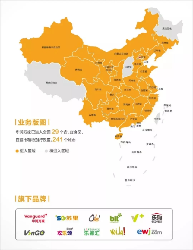 华润商业版图有多大,1400亿的华润