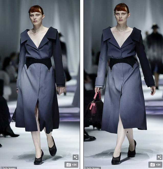 fendi模特,fendi秀场2022中国超模