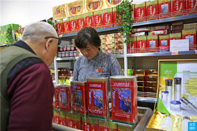 朝鲜首都平壤的商店,朝鲜提供外国人消费的商场