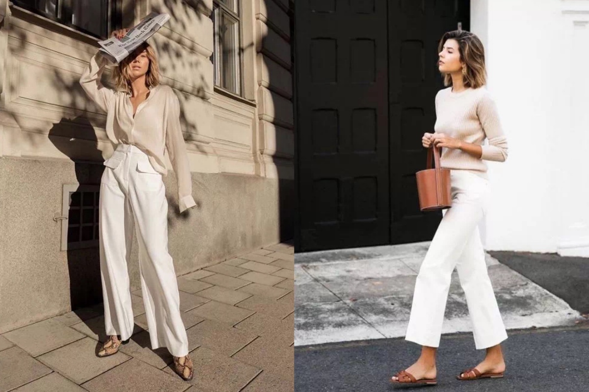 穿白裤子显胖，先别怪自己胖！看看你的裤型选对了吗？