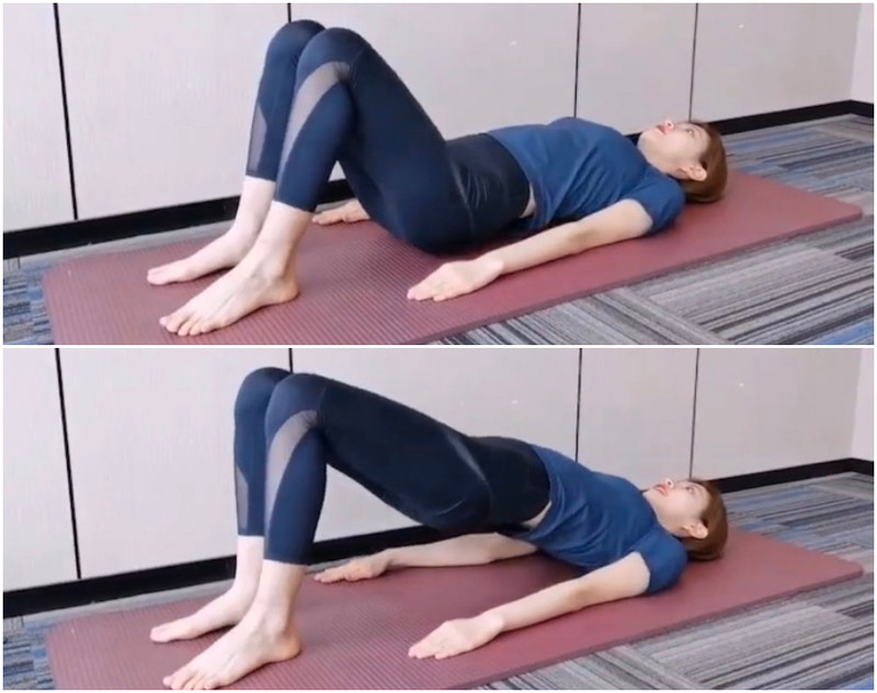 屁股又大又下垂怎么练最快,屁股又圆又翘怎么练