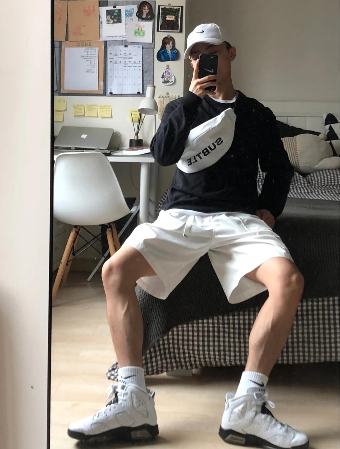 170微胖男生工装裤穿搭技巧,175男生如何穿短裤不显个子矮