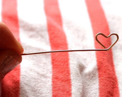 diy一对心形银戒指,怎么用一根线做简单的戒指