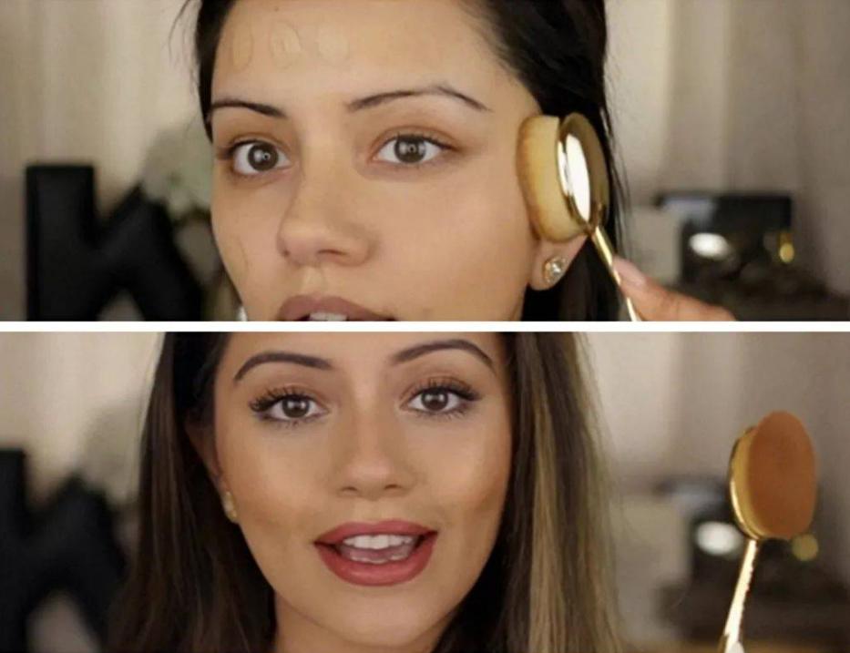 淡妆教程日常化妆伪素颜学生,日常淡妆怎么化