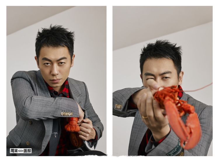 朱亚文西装帅气最新照,朱亚文全黑造型尽显成熟雅致