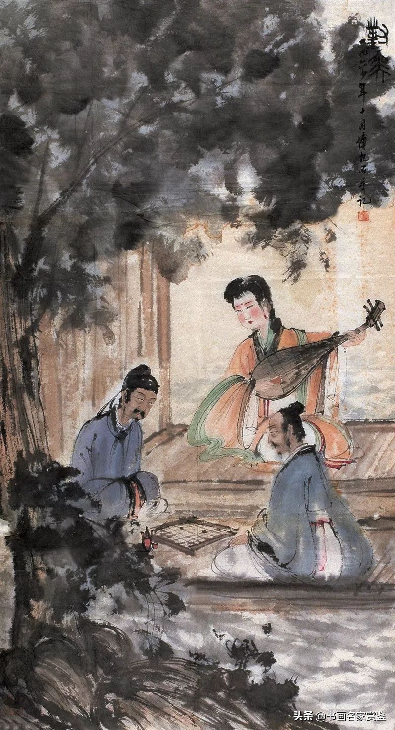 现代画家傅抱石关山月作品,近现代画家傅抱石作品有什么