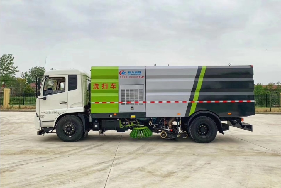 国五天锦8x4自卸车,国五洗扫车