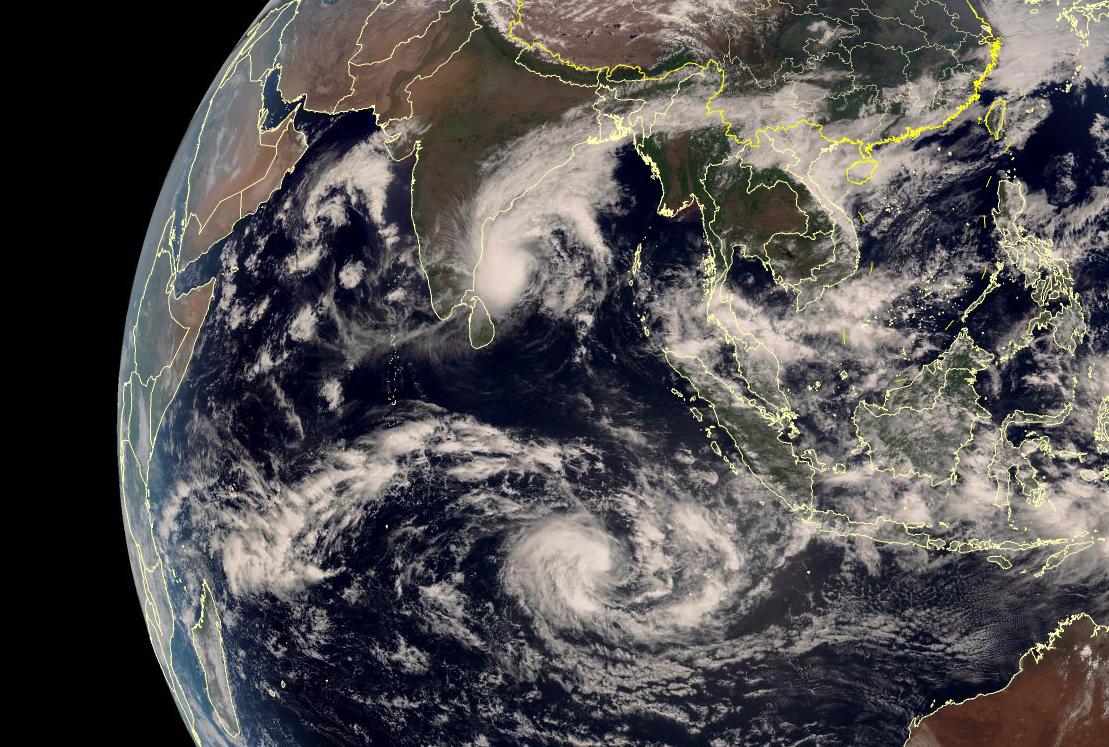 台风侵袭印度后的惨状,印度遭遇台风袭击最新消息