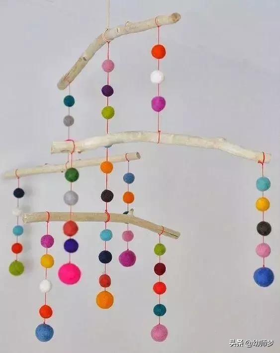 幼儿园贺卡吊饰,可以粘贺卡的吊饰