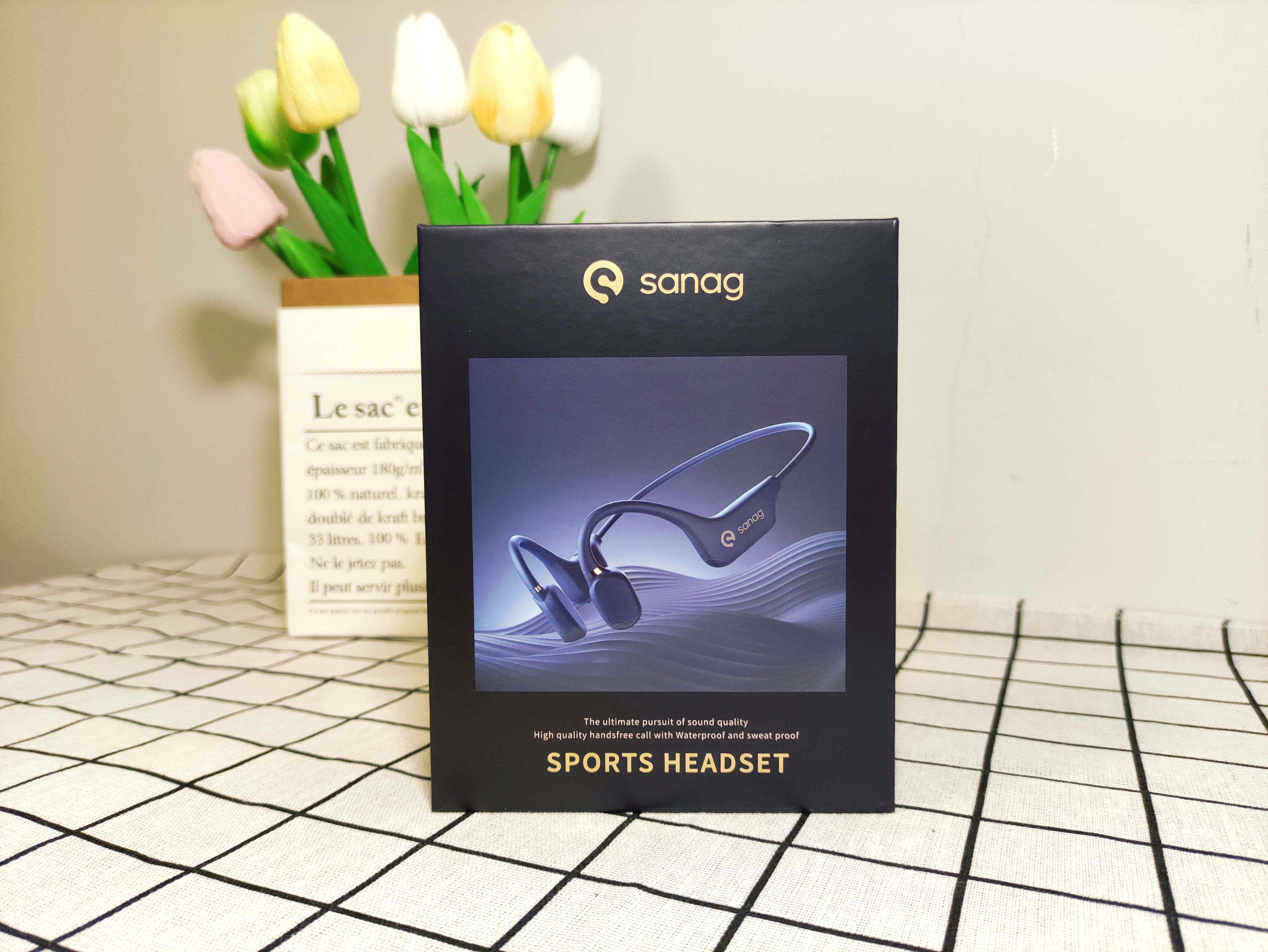 sanga骨传导耳机a5s评测,不入耳9d环绕音效蓝牙耳机