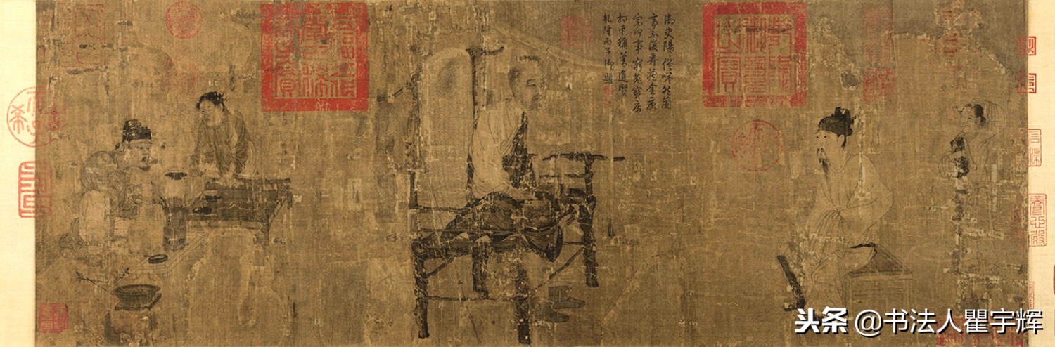 丝丝入扣，人物表情生动，历代名家《萧翼赚兰亭图》赏析