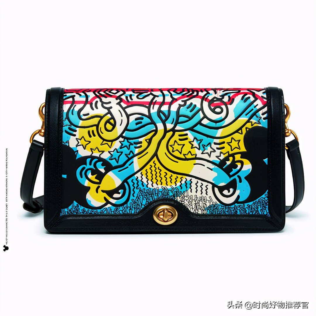 coach日记刺绣联名款,coachdisney联名包粉色