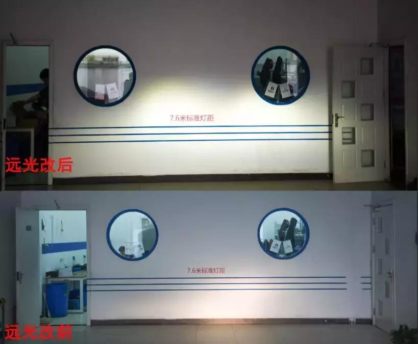 大灯改装透镜开灯视频教程,大灯改装灯芯