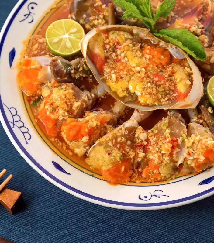 广州美食潮汕生腌螃蟹,广州潮汕美食排行榜前十名