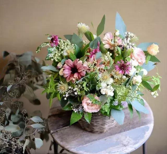 日本鲜花花艺图片大全,日本花店布置图片