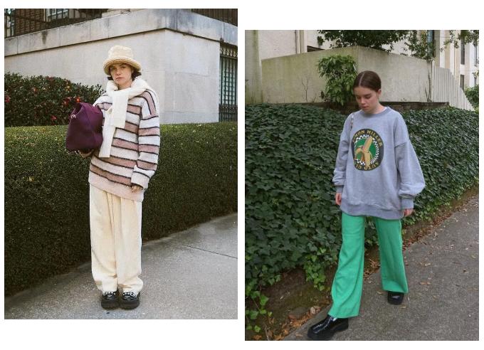 显瘦显高显腿长过冬的裤子,一款百搭非常显腿长的裤子