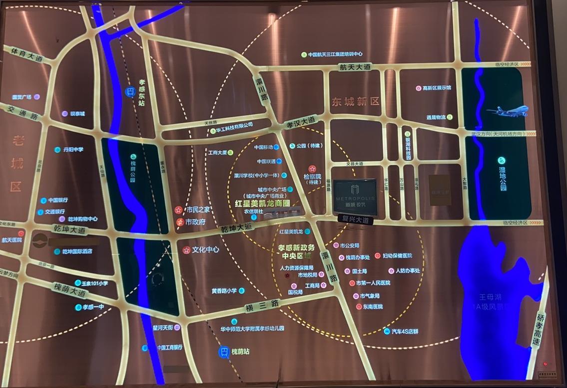 孝感新城悦隽怎么样,孝感新城悦隽周边的规划图