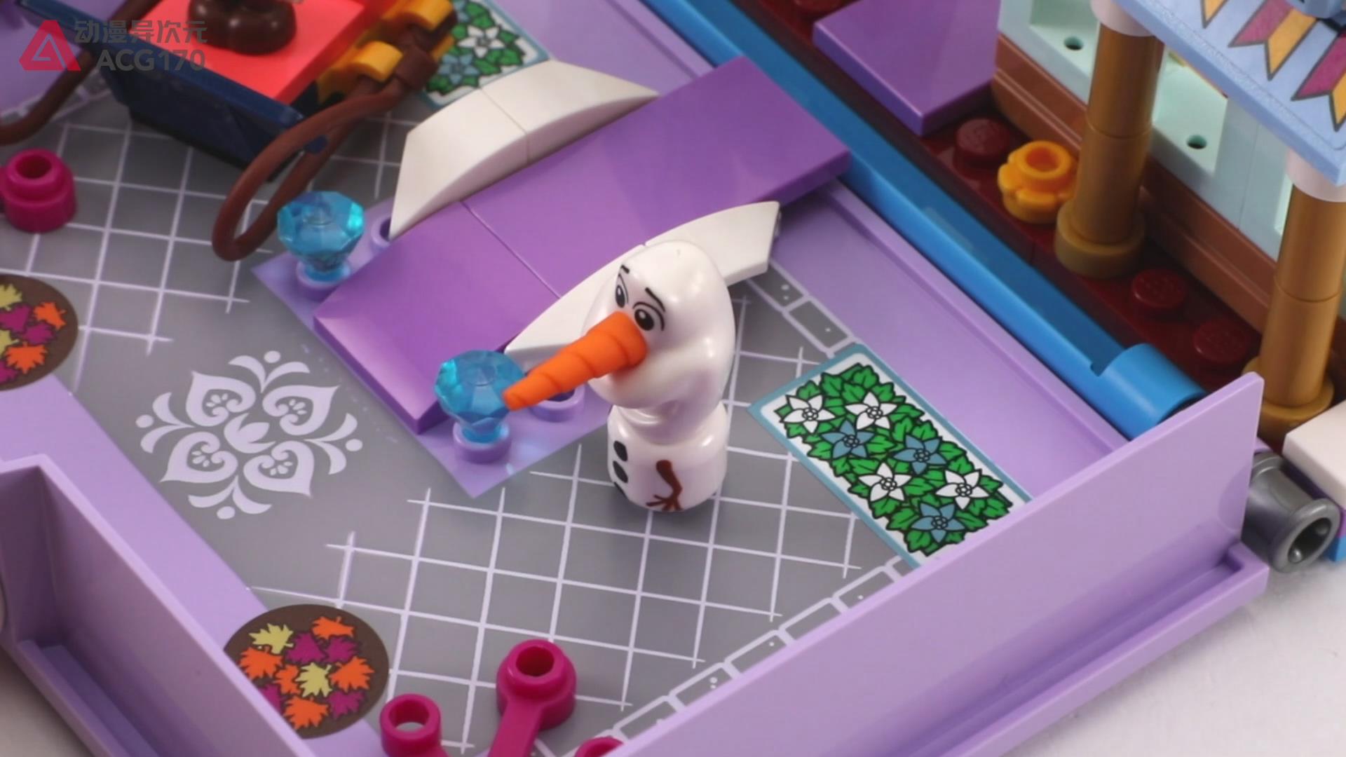 乐高迪士尼冰雪奇缘故事书,乐高迪士尼公主系列故事书