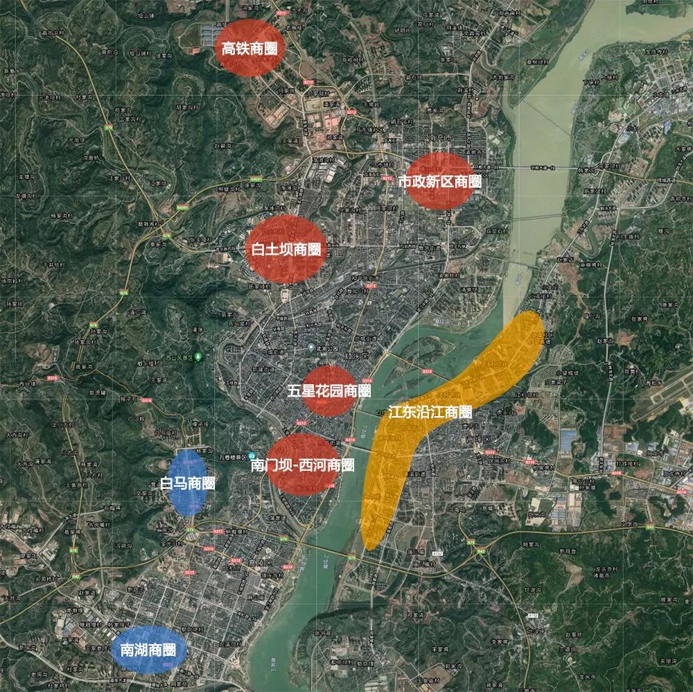 南充商业中心排行榜,南充有哪些商业体