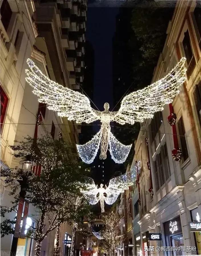 过分美丽!圣诞灯饰点亮香港:泰迪熊、比卡超、布丁狗陪你过圣诞