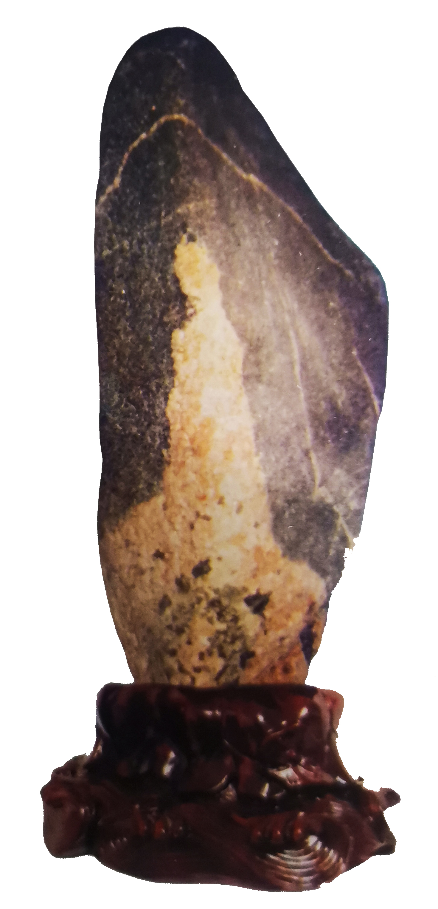 泰山玉石真假,如何识别泰山石图案真假