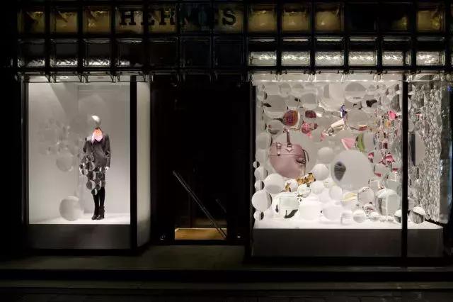 2016年成都爱马仕橱窗,爱马仕东京银座橱窗设计