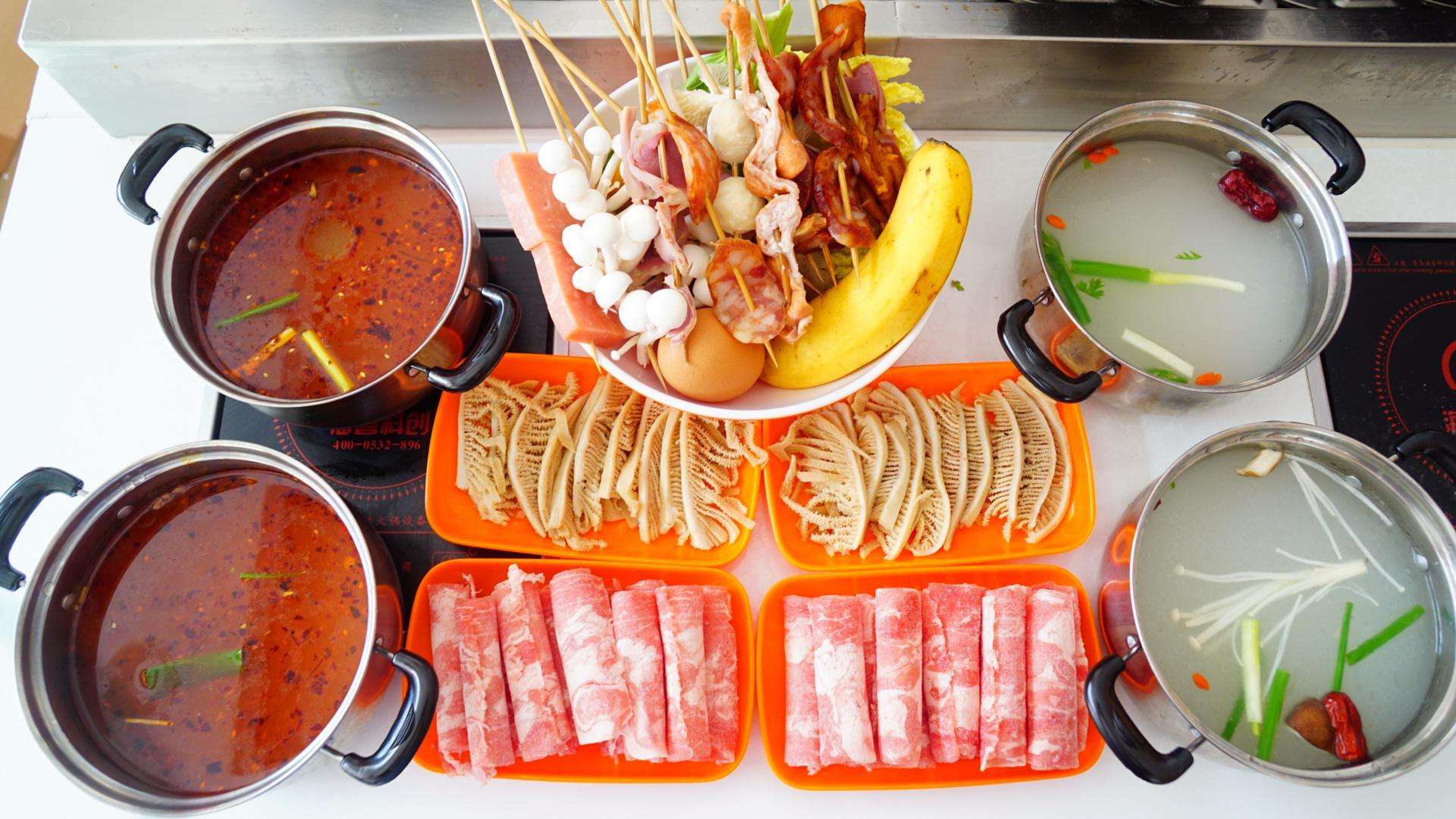 旋转小火锅制作教程和配方,想开店赚大钱的记得收藏