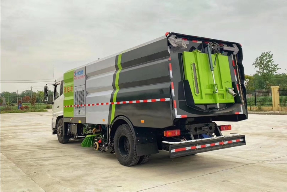 国五天锦8x4自卸车,国五洗扫车