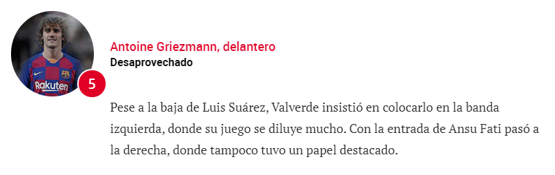 5分！巴萨1.3亿巨星90分钟0射门：惨遭梅西无视1个瞬间太扎心