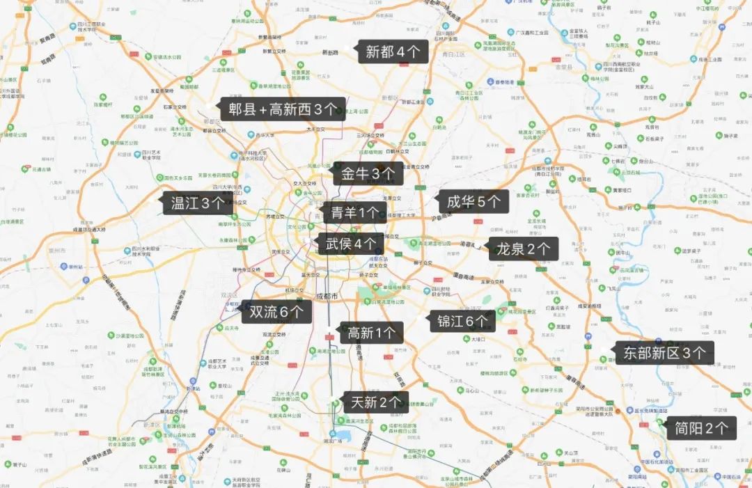 东南西北修公园大PK：城东，成华更凶还是龙泉更猛？