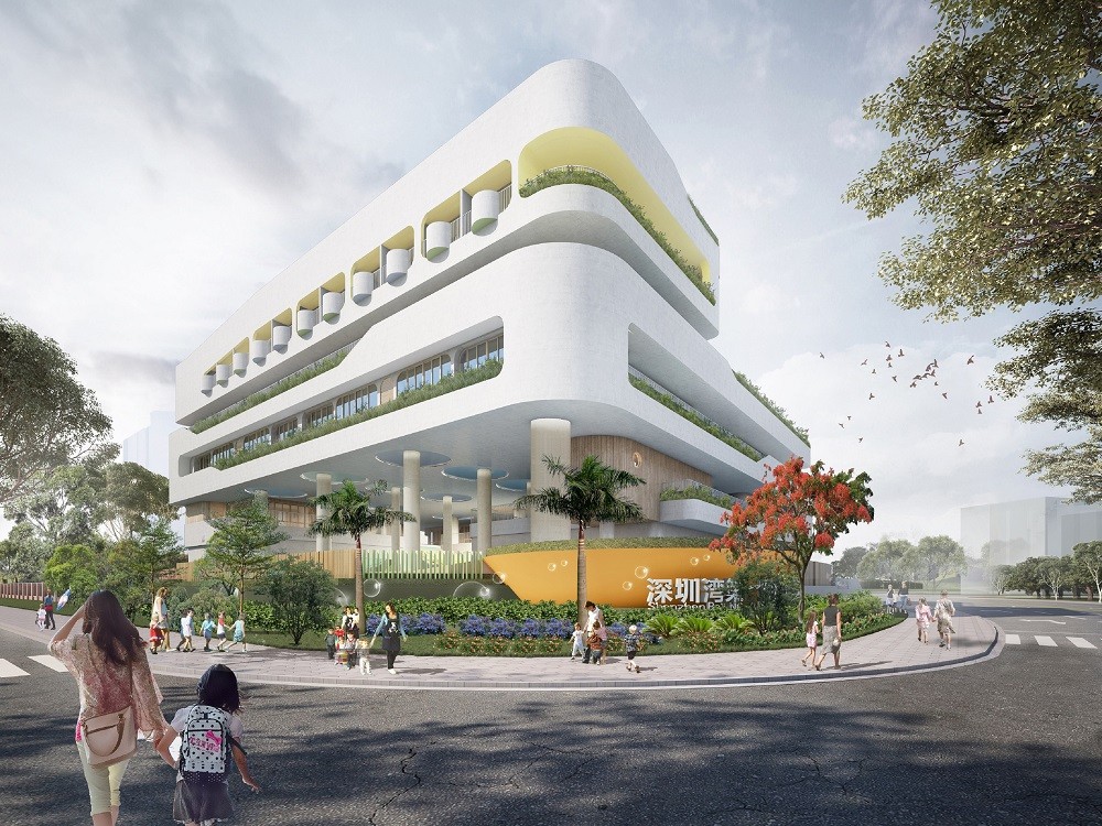 深圳湾第一幼儿园设计视频,深圳湾第一幼儿园效果图