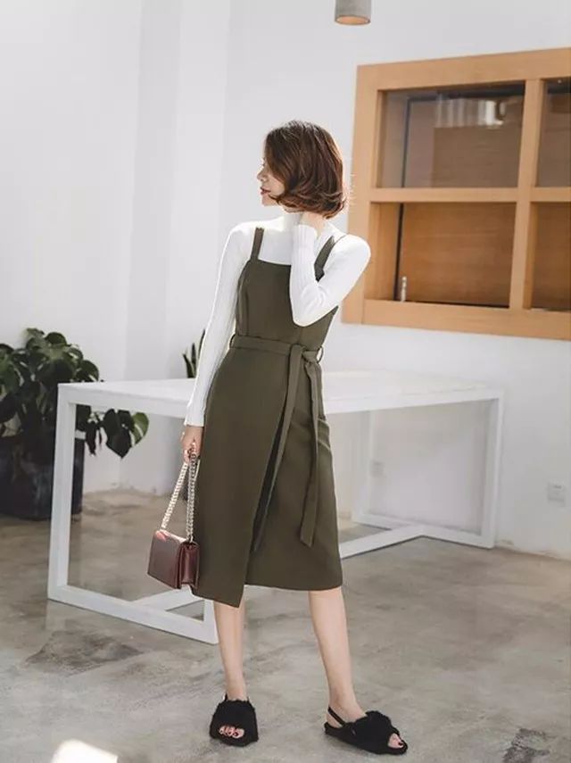推荐又好看又不贵的裙子,休闲裙子秋冬洋气时髦裙子