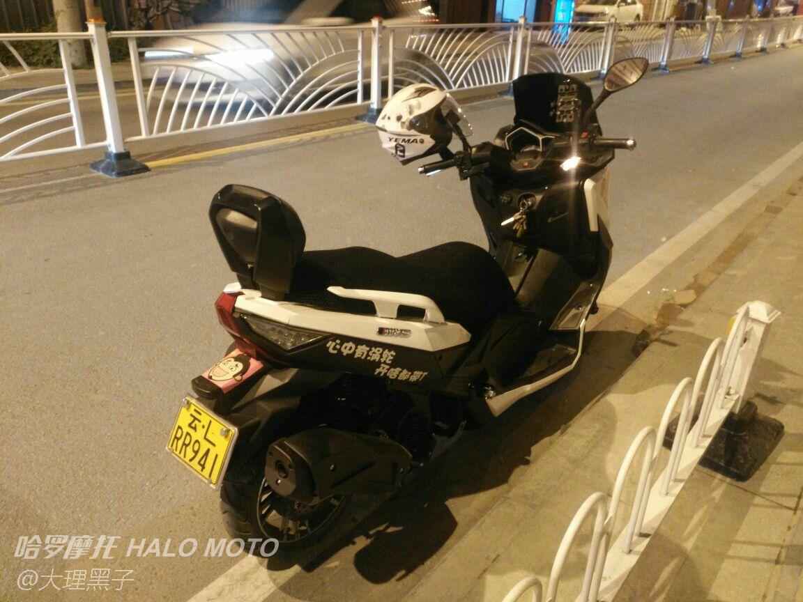 我的梦想想拥有属于自己的机车,终于实现了我的机车梦