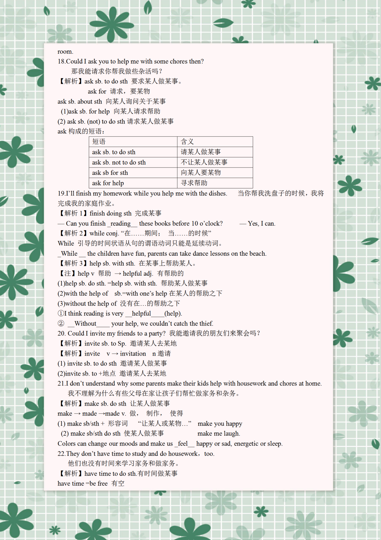 八年级下册英语知识总结导图,八年级英语期末考试成绩分析总结