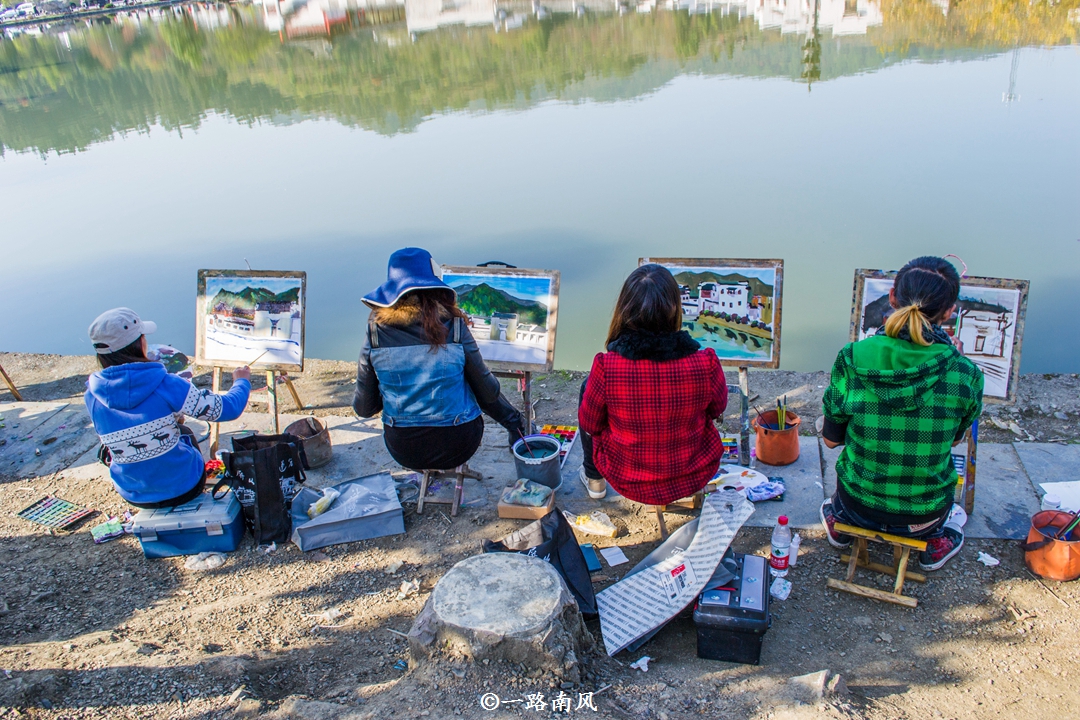 从黄山脚下到西递古村,黄山宏村秋色水墨