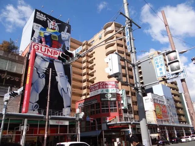 日本桥动漫街位置,日本桥电器街在哪里