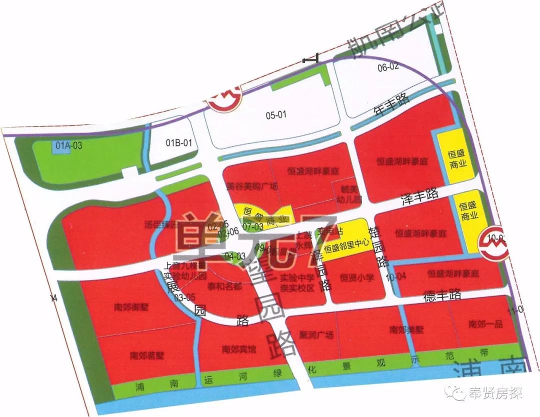 奉贤区新城中心地段,奉贤新城住宅