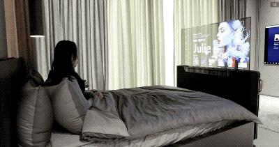 lg电视比玻璃还薄,透明led电视lg