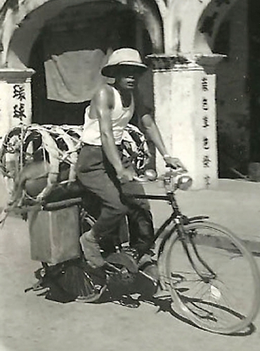 手車單車三輪車與大板車人力公共交通工具零污染