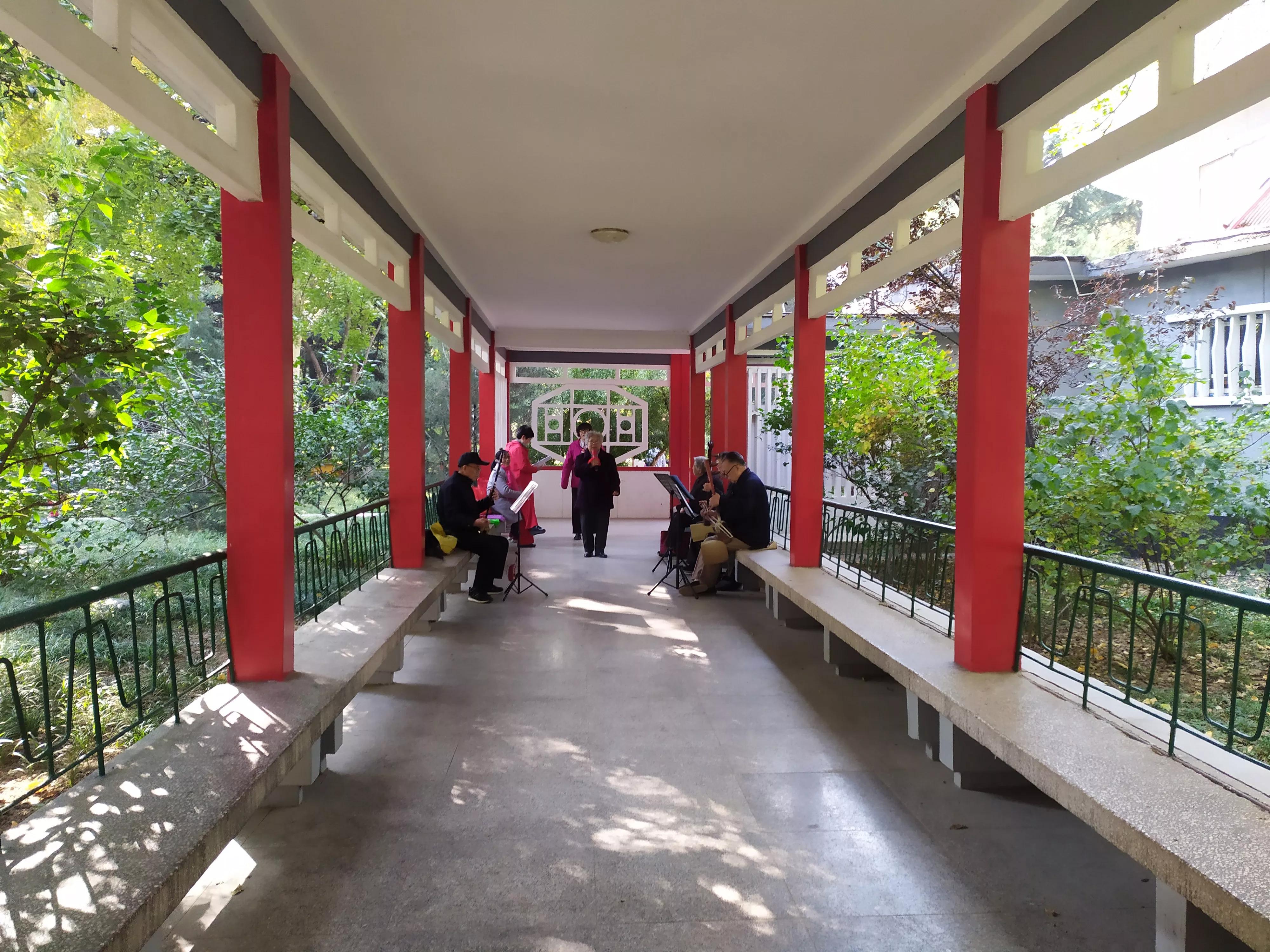 裕西公园秋天的景色,裕西公园的特色