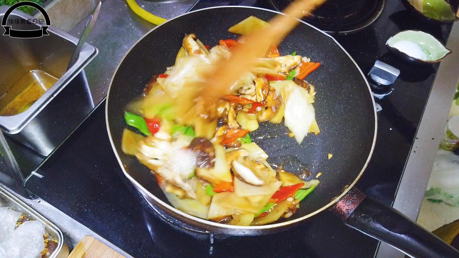 香菇土豆片怎么炒好吃又简单,香菇胡萝卜土豆片的做法大全集