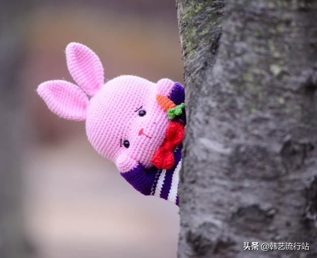 基础款钩针作品,漂亮的钩针配色花样太美建议珍藏