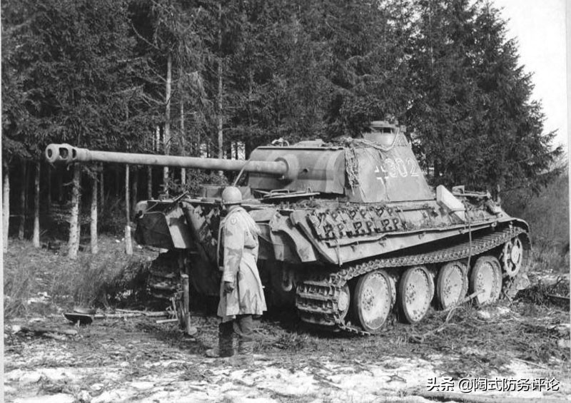 二战黑豹坦克实战效果,二战仅存的黑豹坦克