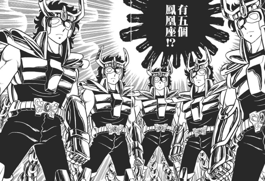 圣斗士星矢一辉单挑三巨头,圣斗士星矢五小强