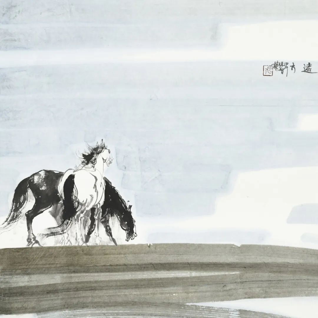 张智棟“网上云画册”《大美至简天马逐梦宝马系列集邮典藏卷》