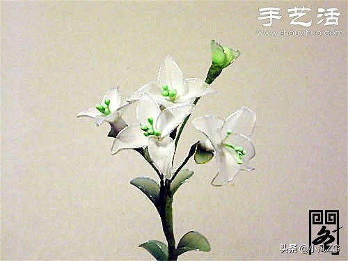 彩菊的制作方法,网袜花手工制作
