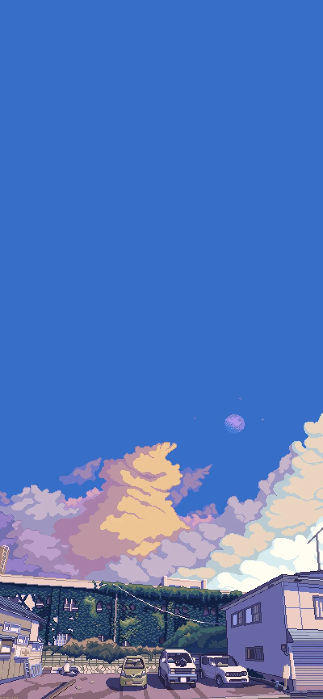 壁纸插画像素风,壁纸推荐像素风和插画风